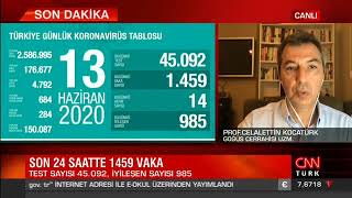CNN Türk - Haftasonu Ana Haber / 13 Haziran 2020 Covid-19 Değerlendirmesi