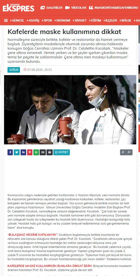 Pandemi Sonrası Maskenin Son Durumu